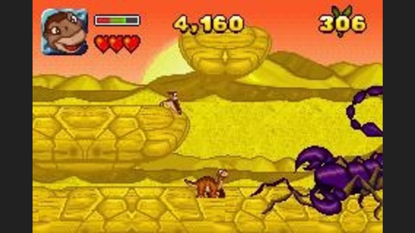 One of the bosses youll have to fight is this large scorpion