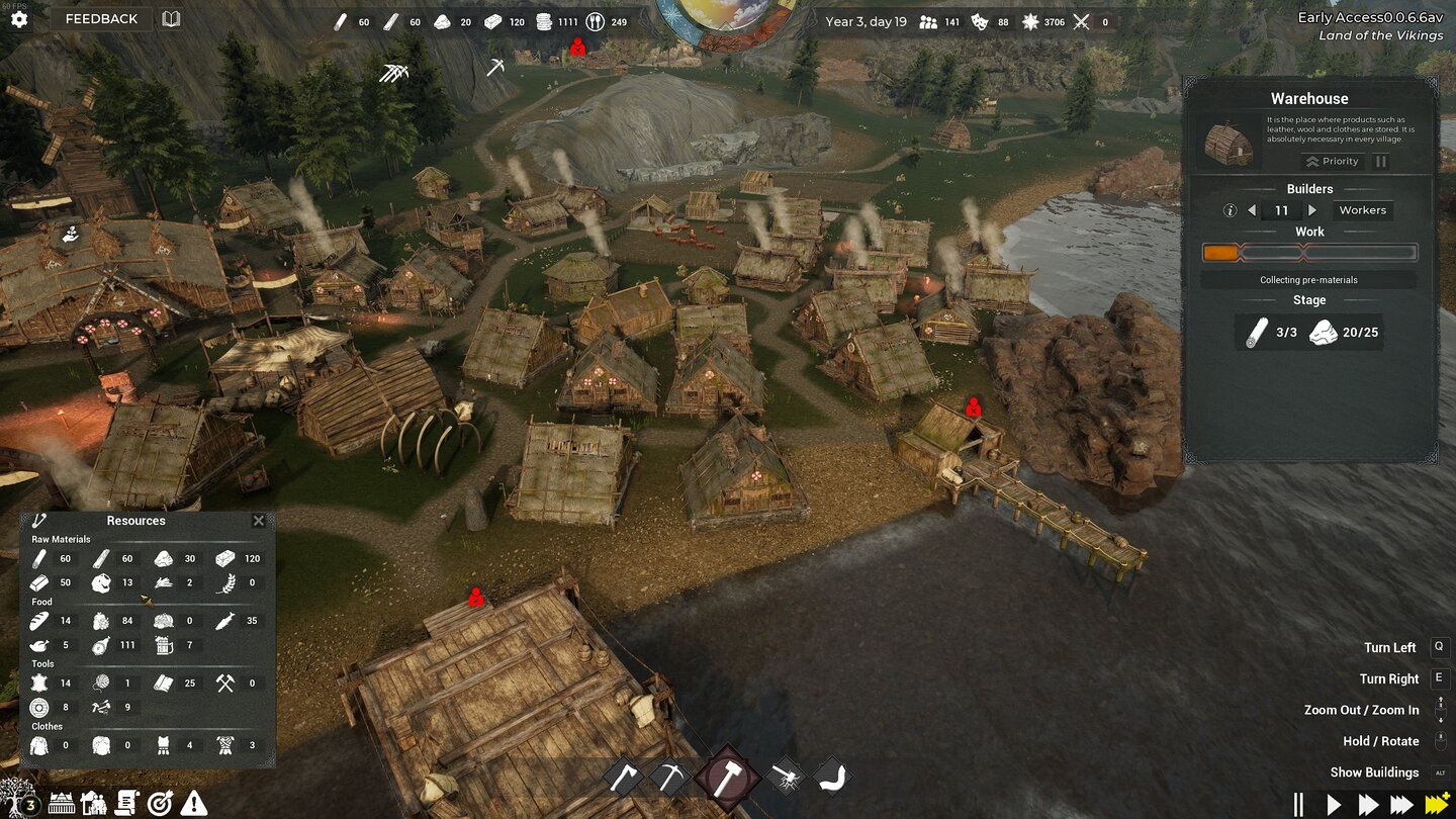 Land of the Vikings Screenshots zum Aufbaustrategiespiel