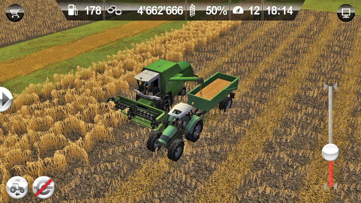 Landwirtschafts-Simulator 2012 - Screenshots der iOS-Version