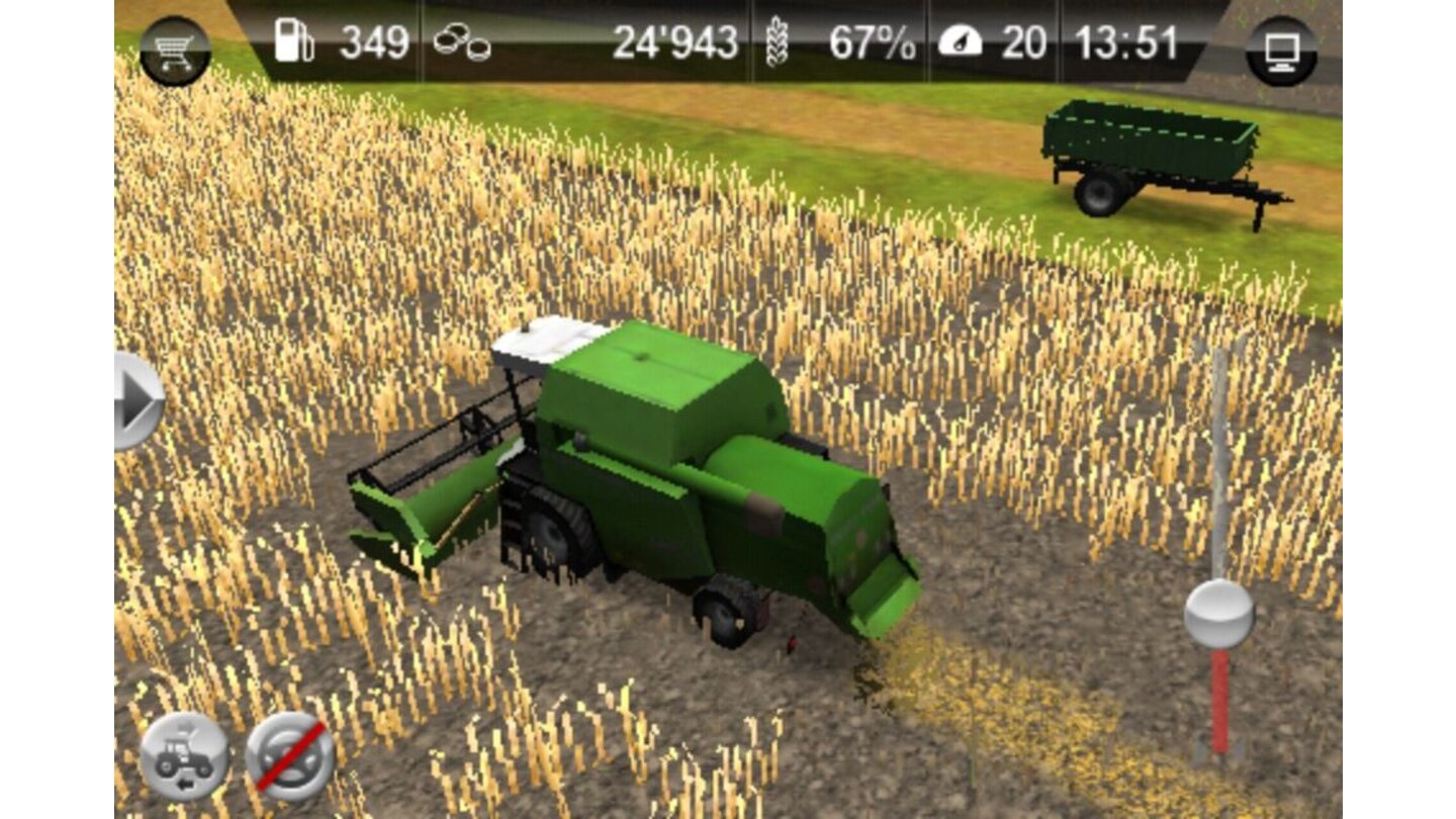 Landwirtschafts-Simulator 2012 - Screenshots der iOS-Version