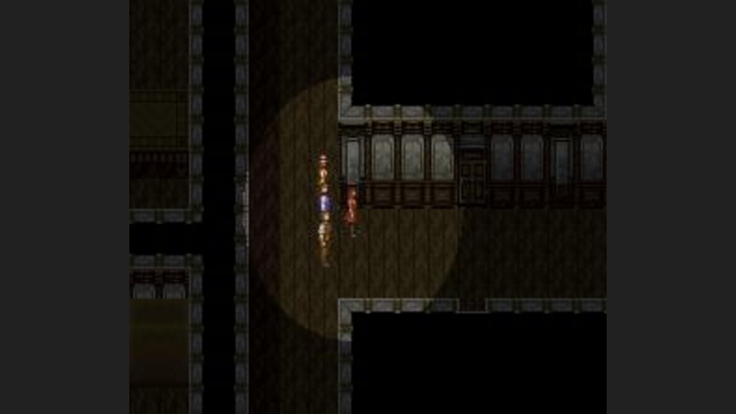 Through the dark corridors of the mansion...