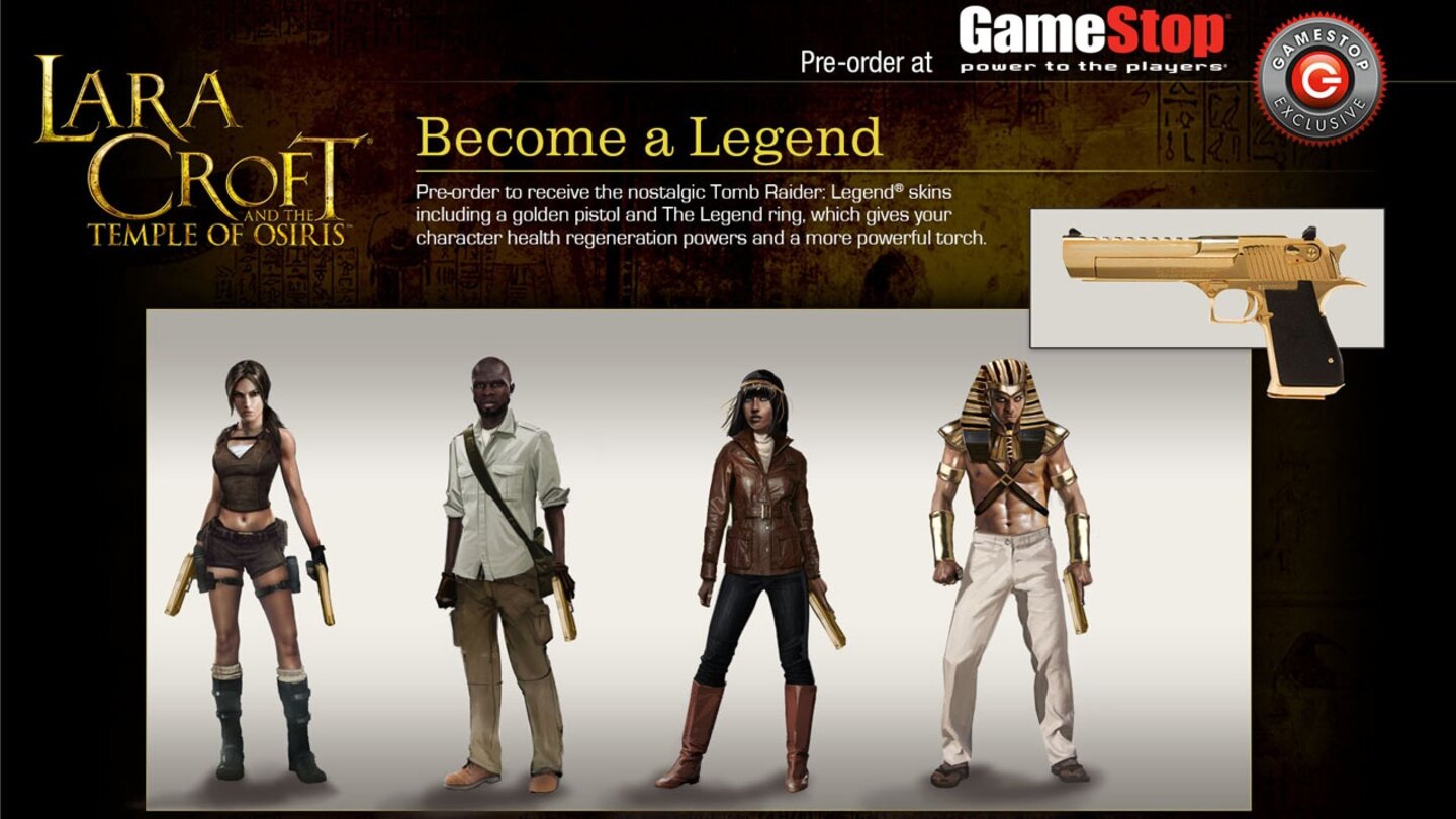 Lara Croft and the Temple of Osiris - Gold Edition & Vorbesteller-Packs