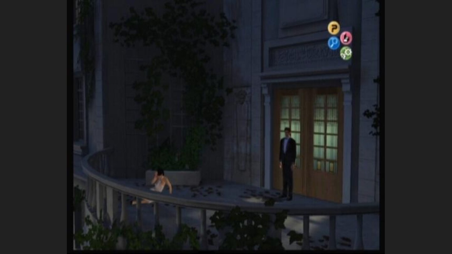 Hey, whatever happened on the balcony here?