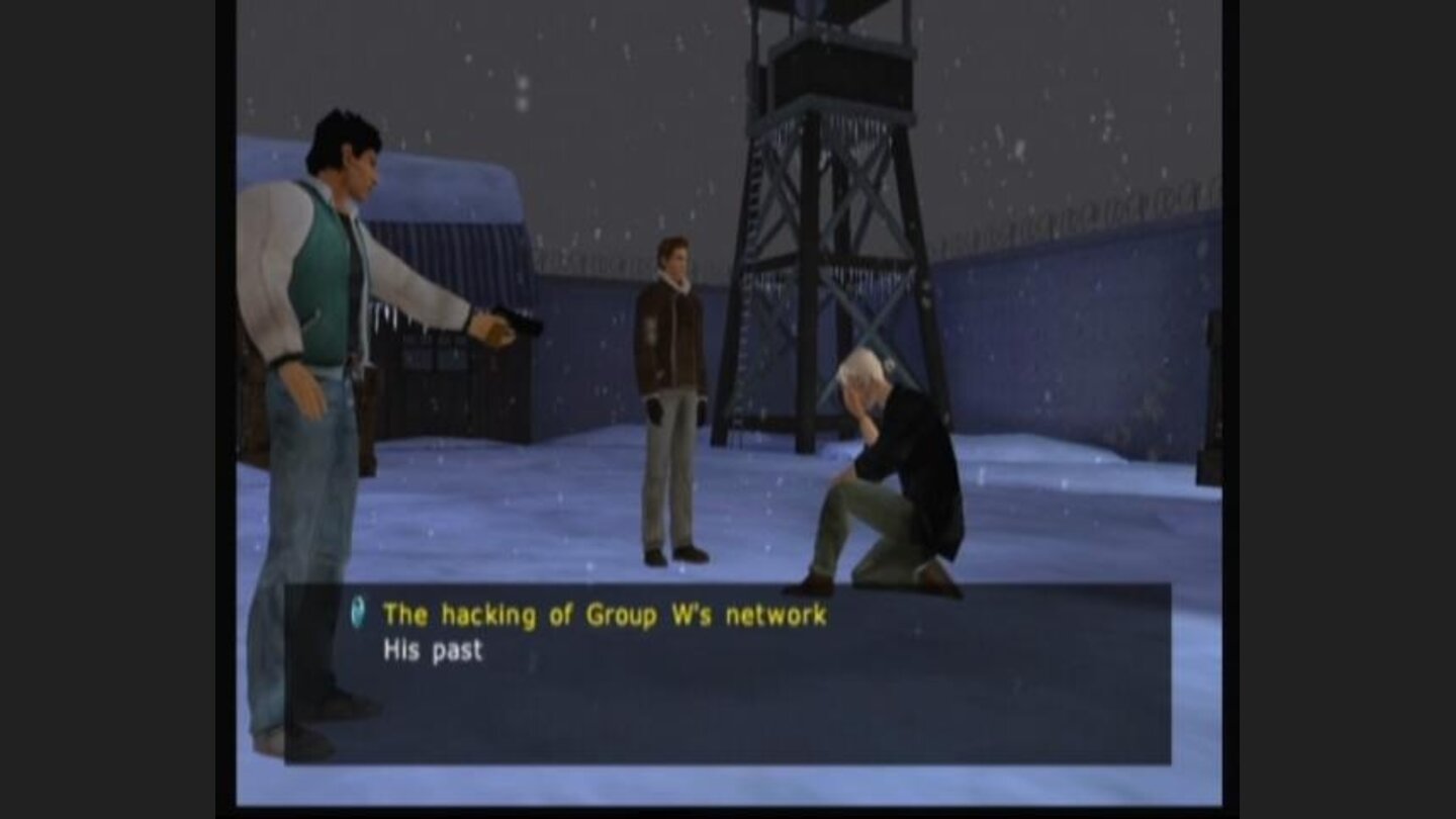 Questioning the hacker that hacked into W groups mainframe