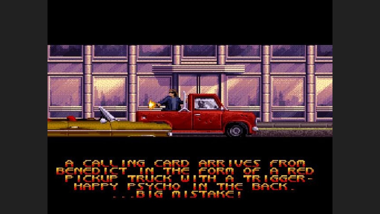 Another cutscene: I smell a gratuitous chase scene coming