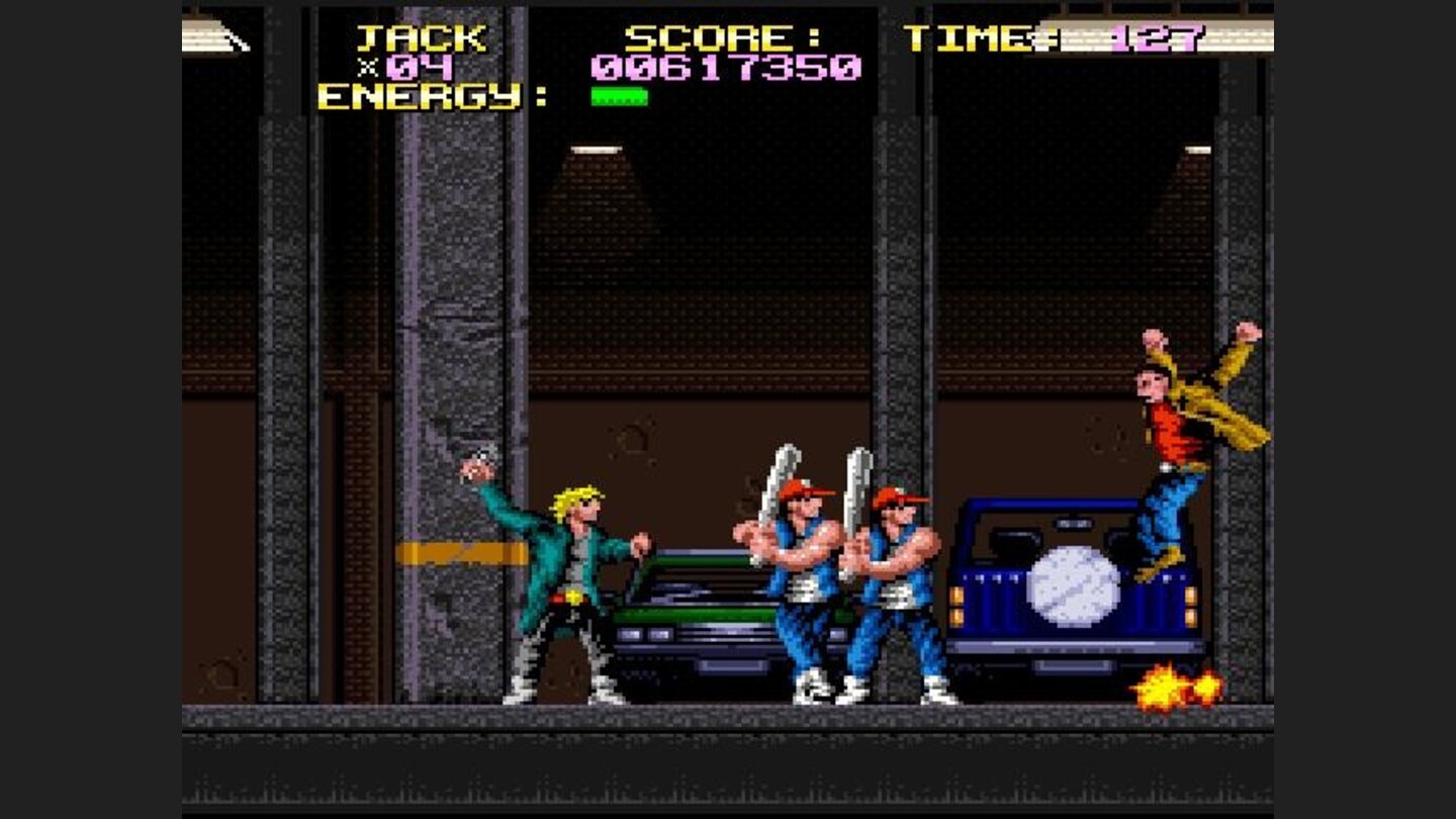 For some reason, the real world is crawling with crazy thugs as well...At least beating them up gives you something to do.