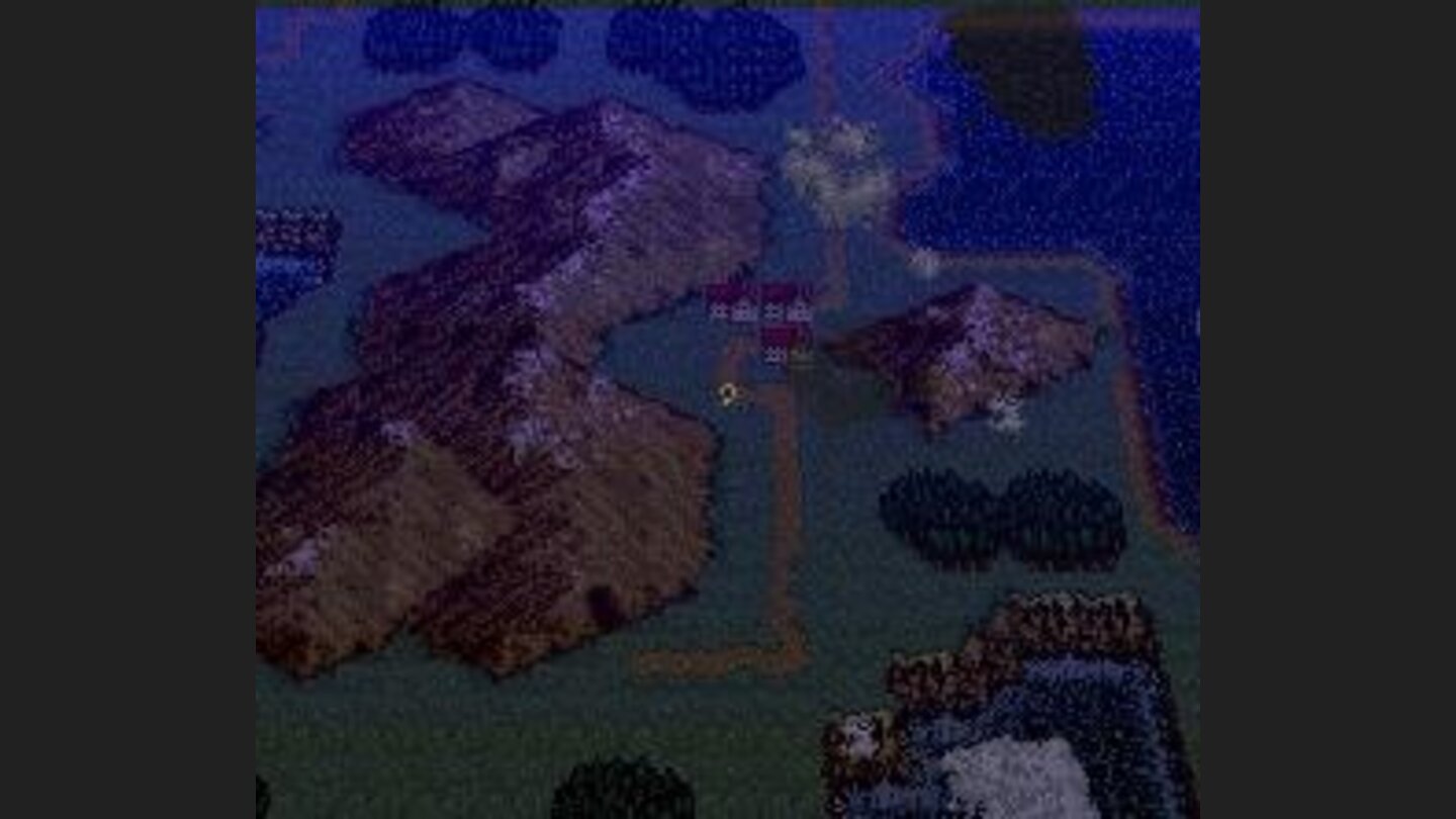 World map at night