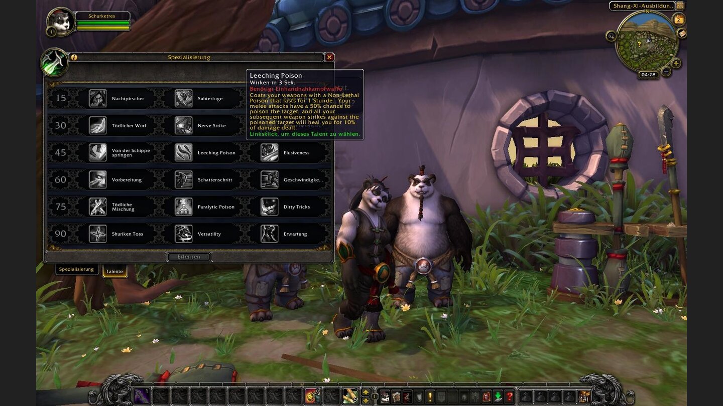 Leeching Poison - Selbstheilungsgift.