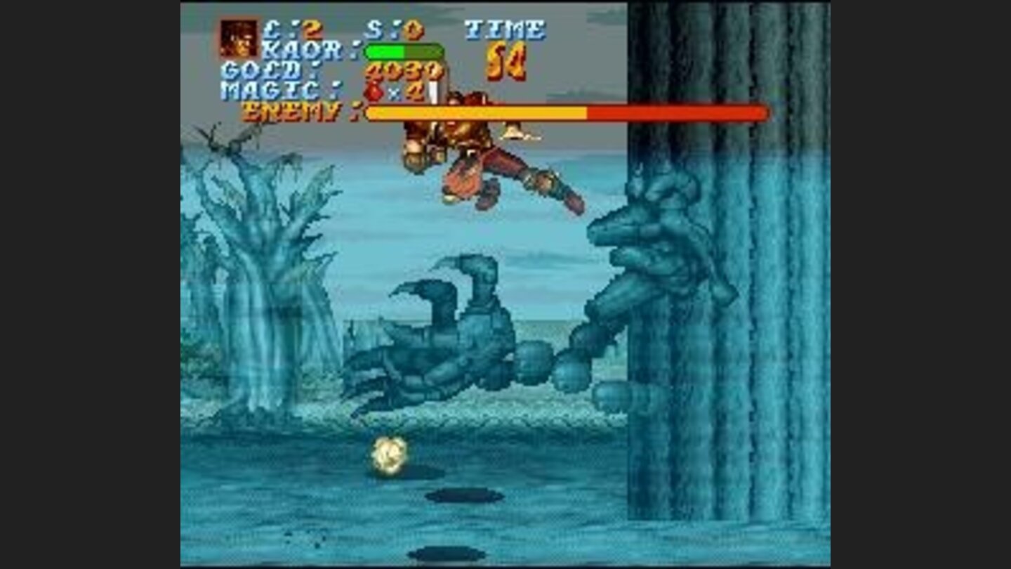 The boss of the swamp level
