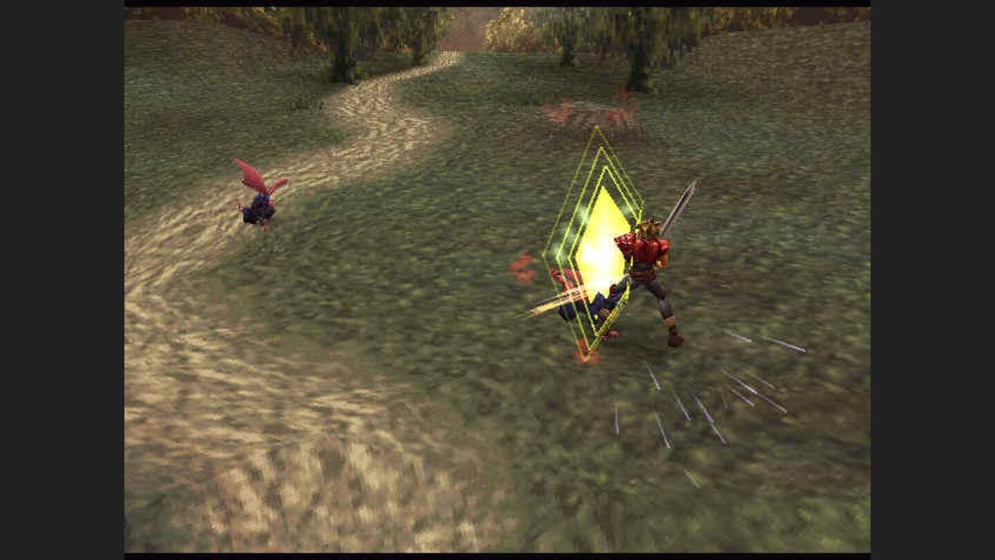 Defending in a battle