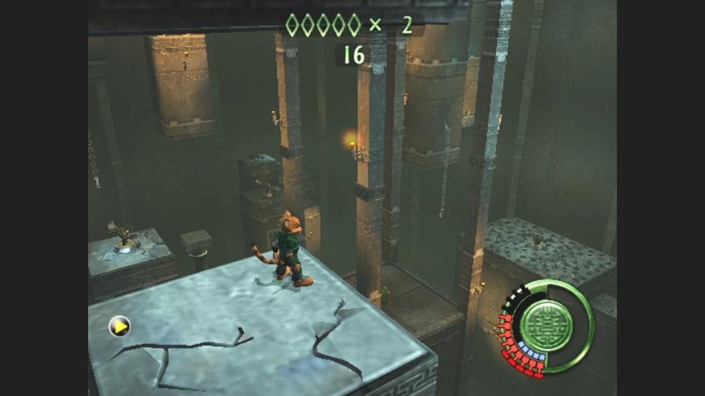 Platform action in the ancient dungeons