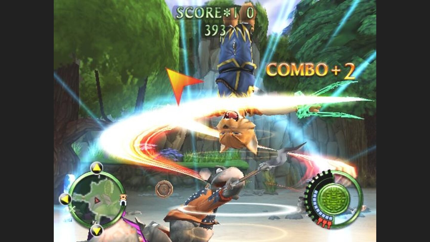 Performing a combo move