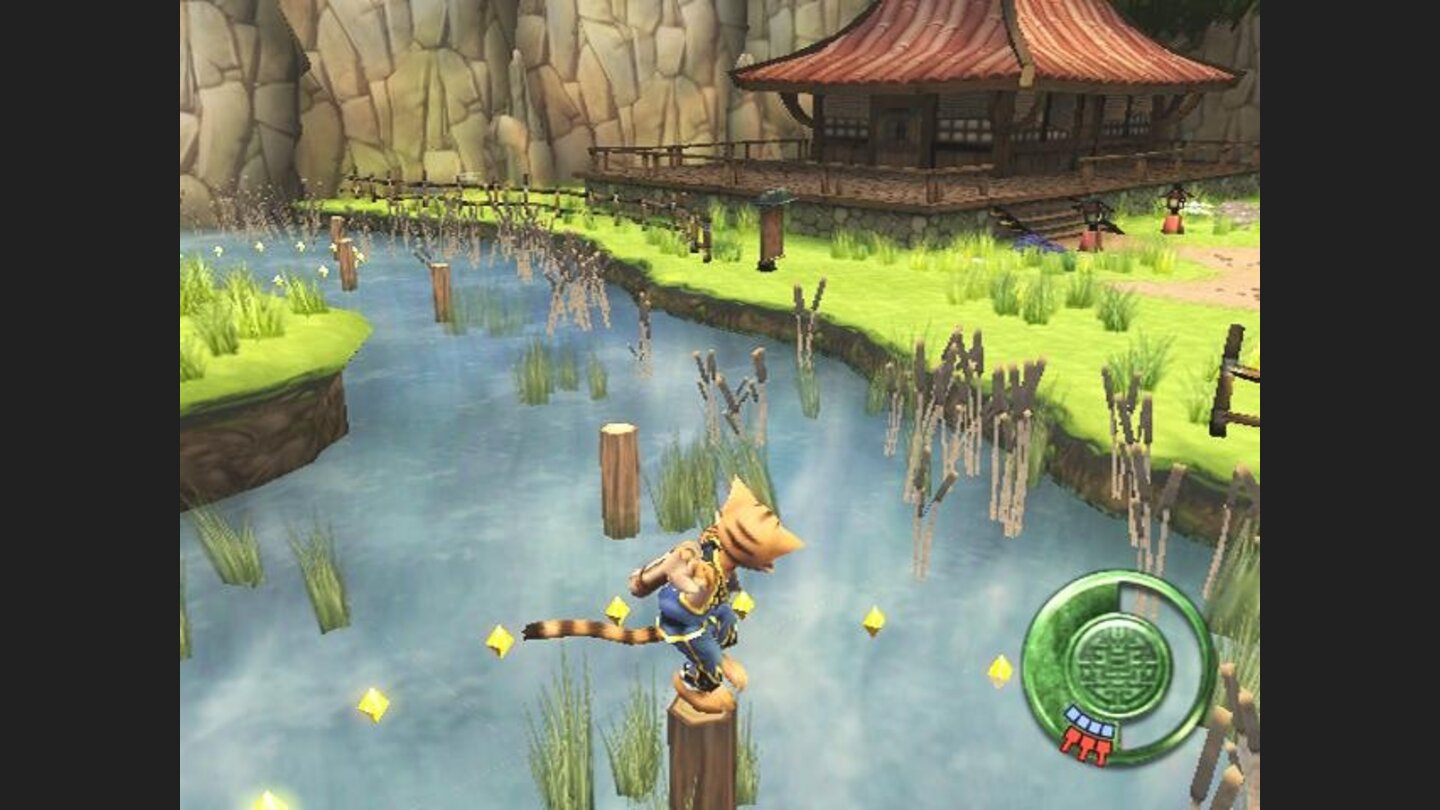 Jumping from pillar to pillar