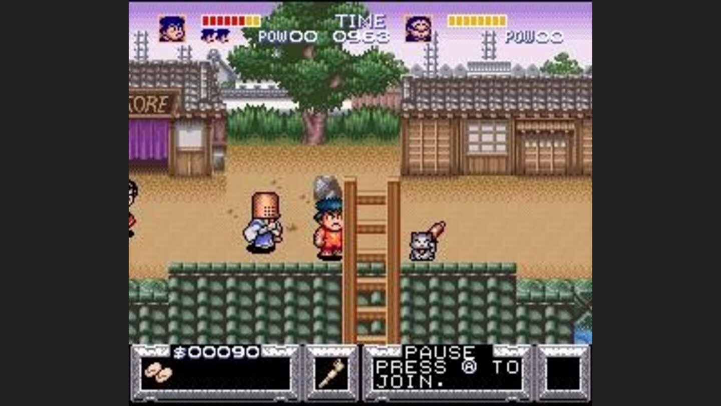 In the first village - Cats can be collected to upgrade your weapon from a pipe to a yo-yo