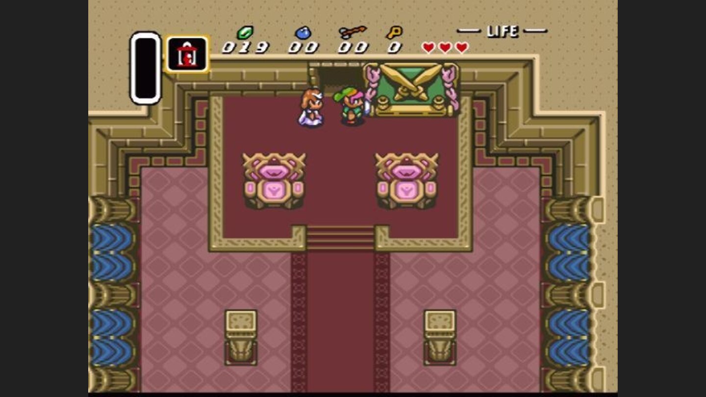 Puzzle: push the door to reveal a secret passage