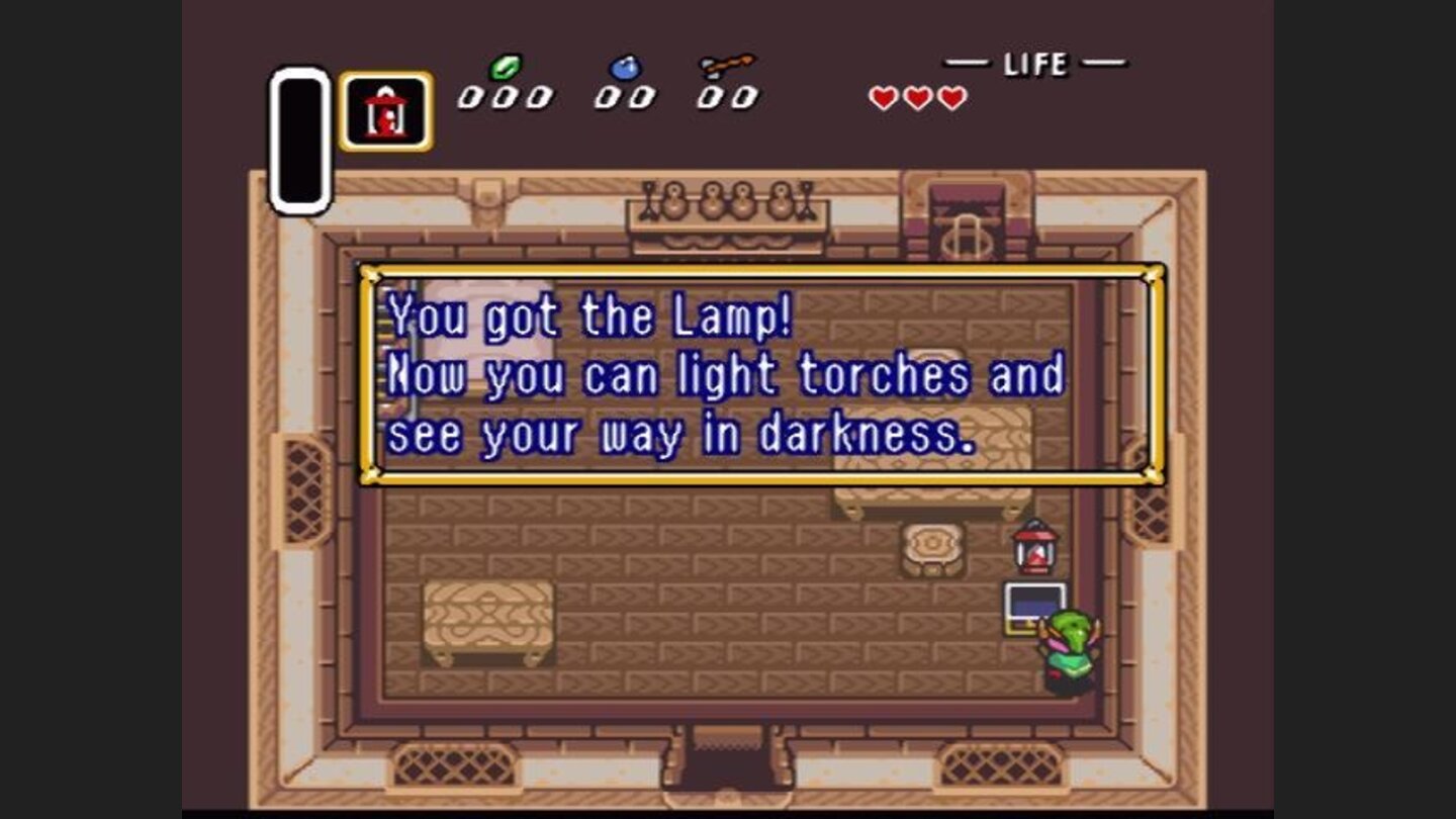Finding a lamp