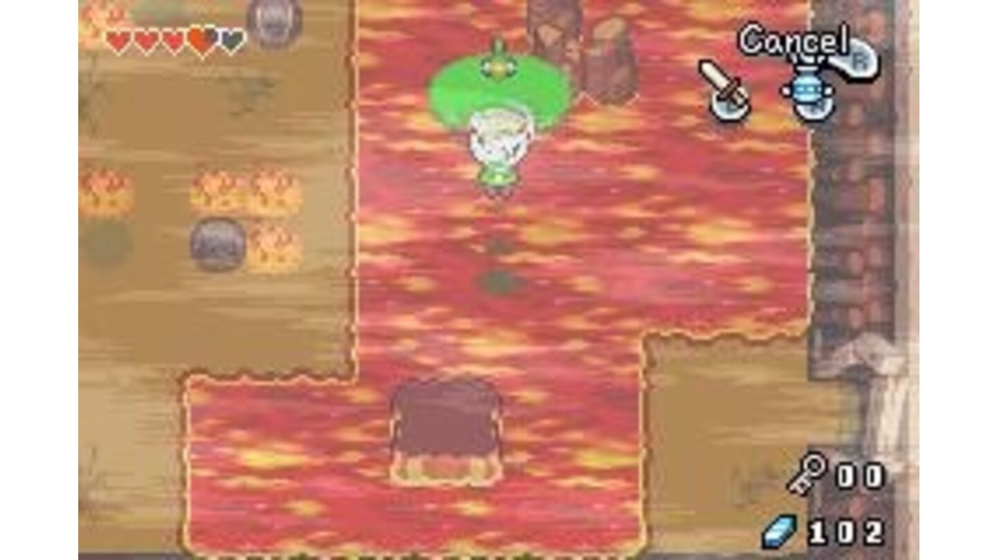 The Minish Cap can also be used to glide.
