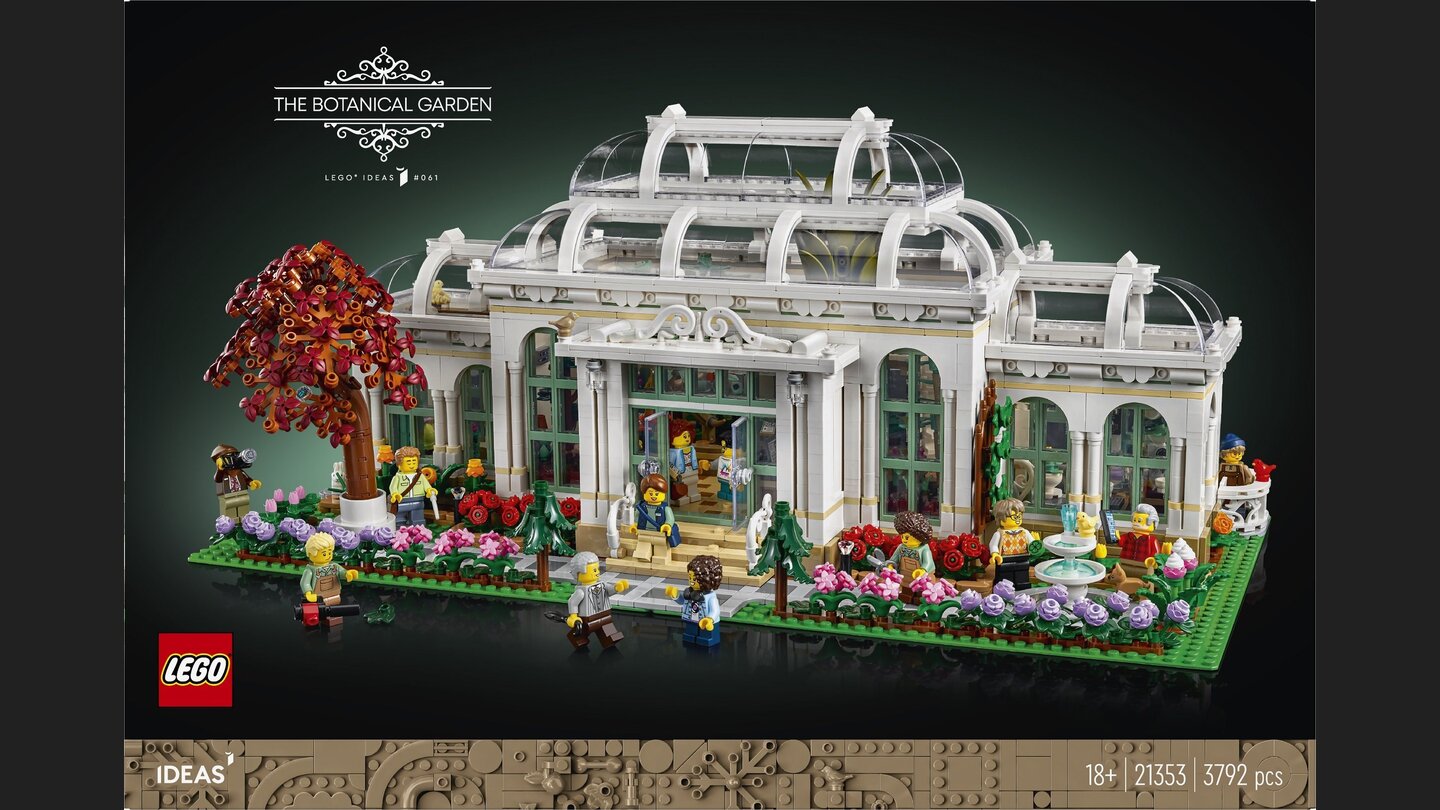 LEGO 21353 Der Botanische Garten
