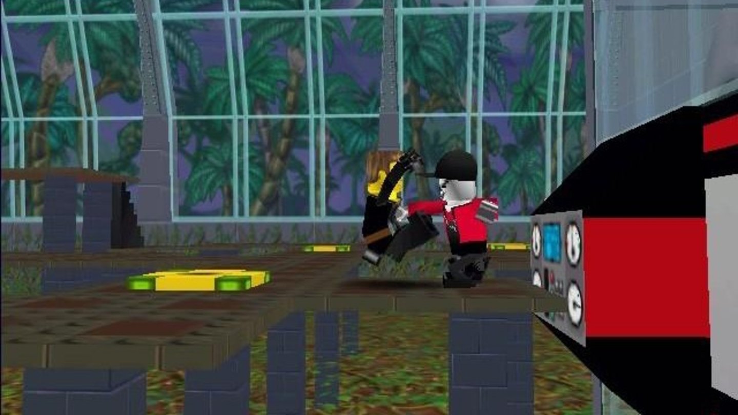 2000 – Lego Alpha Team In Lego Alpha Team versucht Agent Dash die anderen Mitglieder des Lego Alpha Teams vor dem Schurken Ogel zu retten. Anders als in bisherigen Titeln des Lego-Universums steuert der Spieler keine Charaktere, sondern plaziert Lego-Steine und andere Elemente im Level, um die Figuren zum Ziel zu leiten oder Gegner in selbst konstruierte Fallen zu locken. Da das Spiel in Echtzeit abläuft sind schnelle Reaktionen gefragt um die eigenen Charaktere nicht den Feinden auszuliefern.