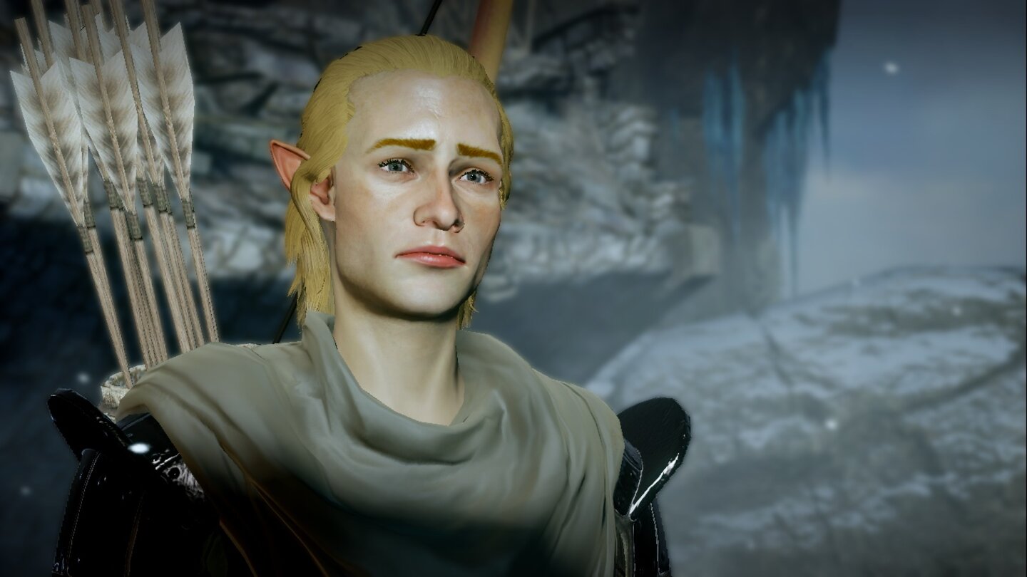 Orlando BloomUnd hier Legolas/Orlando Bloom in Dragon Age: Inquisition. (Schöpfer: TreeDreamer98).