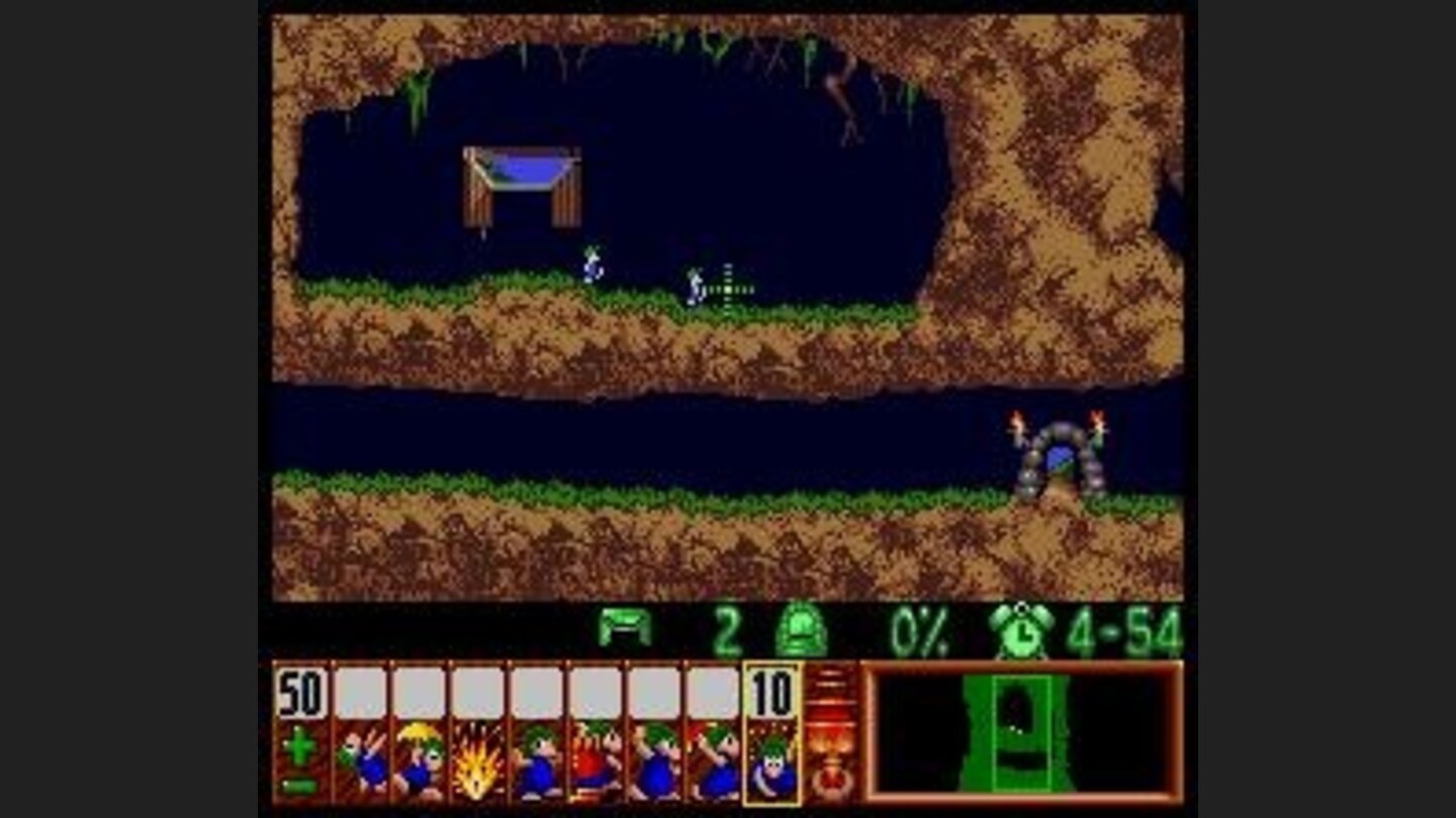 Lemmings Popping out