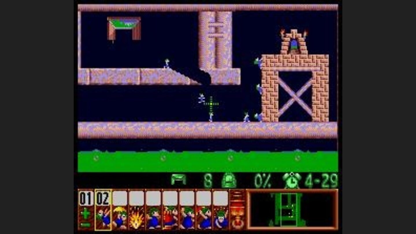 Lemmings climbing