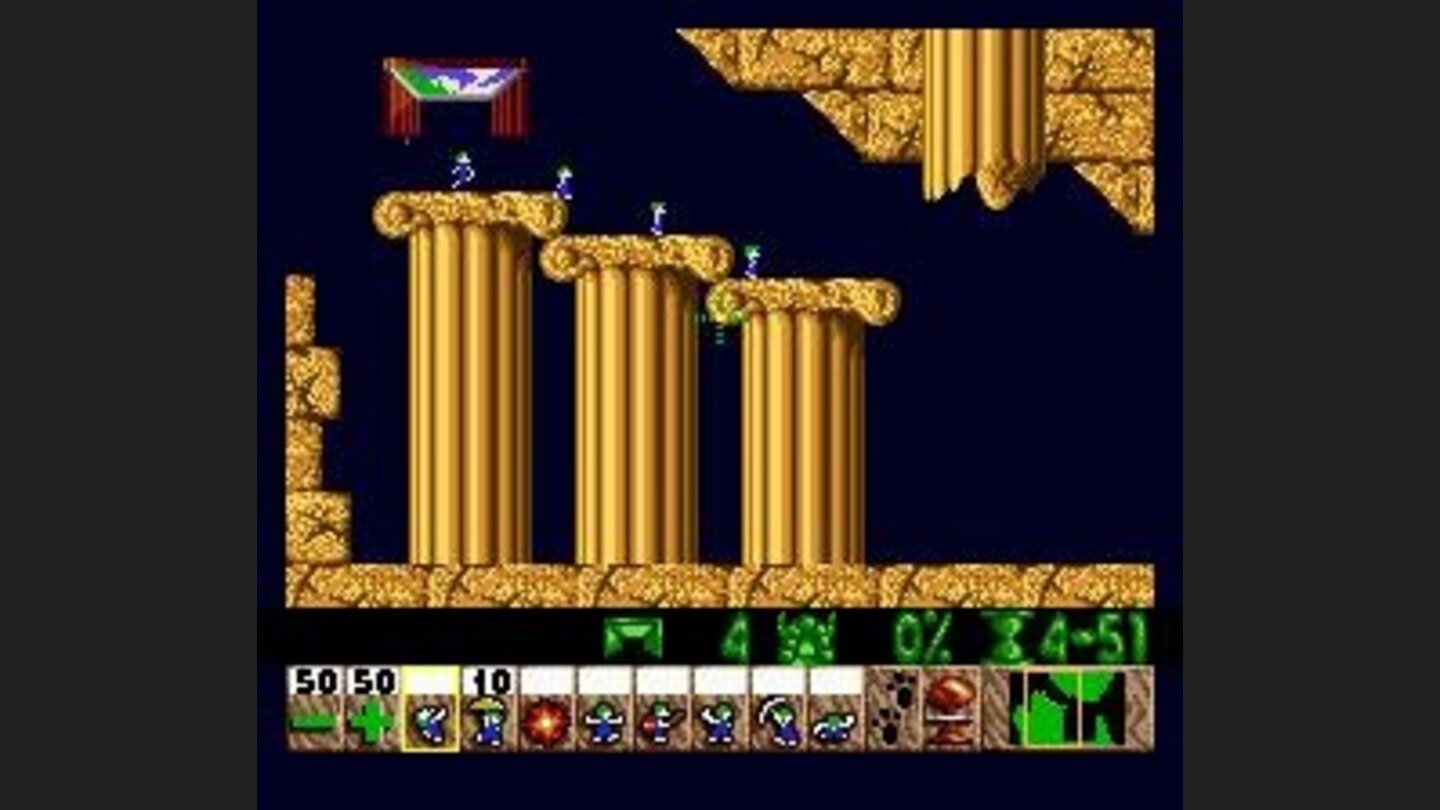 Nice level with columns