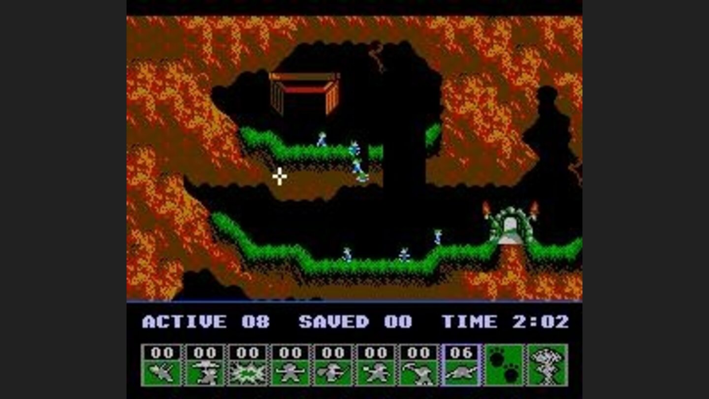 Turn the little suckers into diggers, and you have solved the level