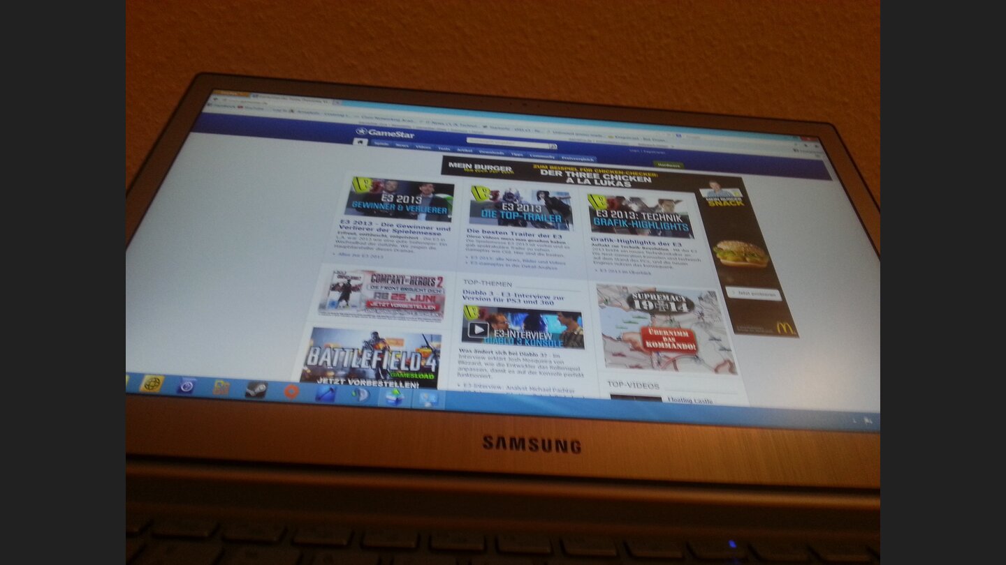 Lesertest zum Samsung Chronos 7 NP770Z5E von Benjamin Penkuhn