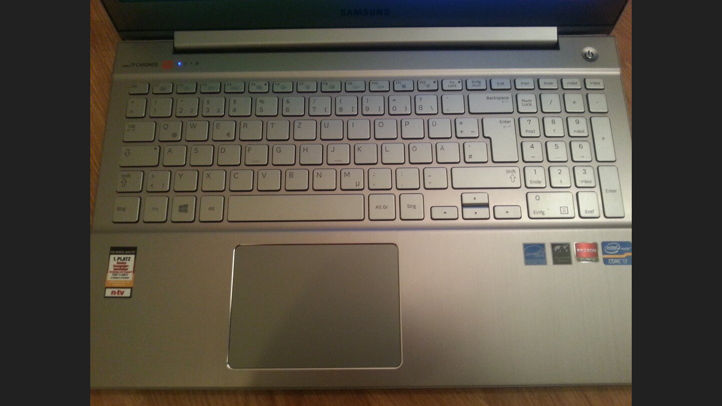 Lesertest zum Samsung Chronos 7 NP770Z5E von Benjamin Penkuhn