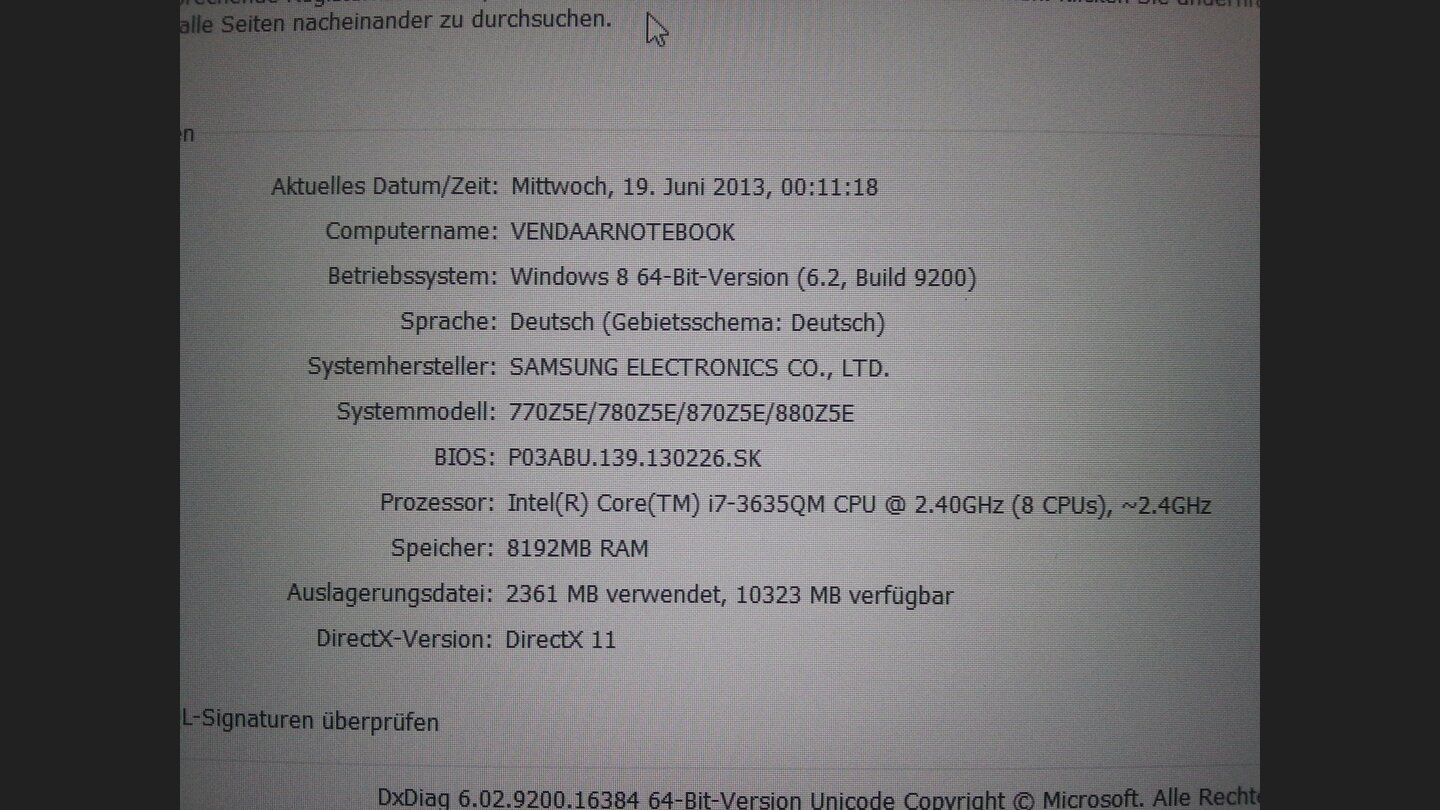 Lesertest zum Samsung Chronos 7 NP770Z5E von Benjamin Penkuhn