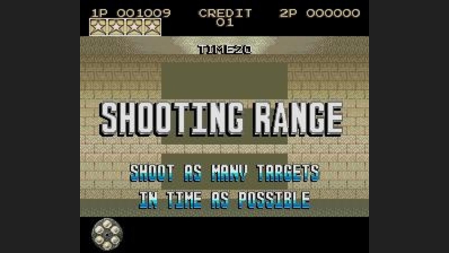 Improve your aim and your high score in the shooting range inbetween levels