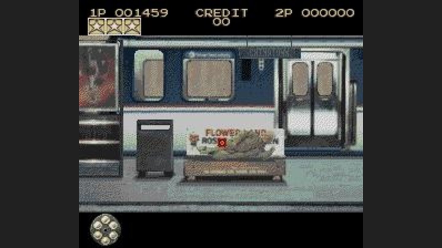 further into the subway. dont shoot the innocent bystanders