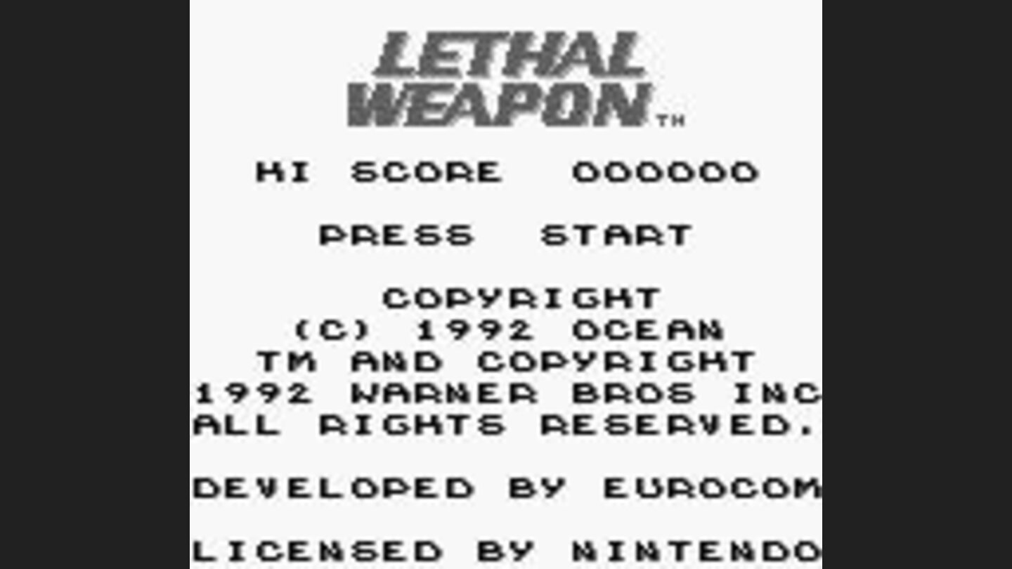 Title screen