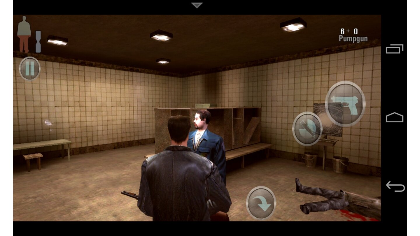 Max Payne auf dem LG Google Nexus 4