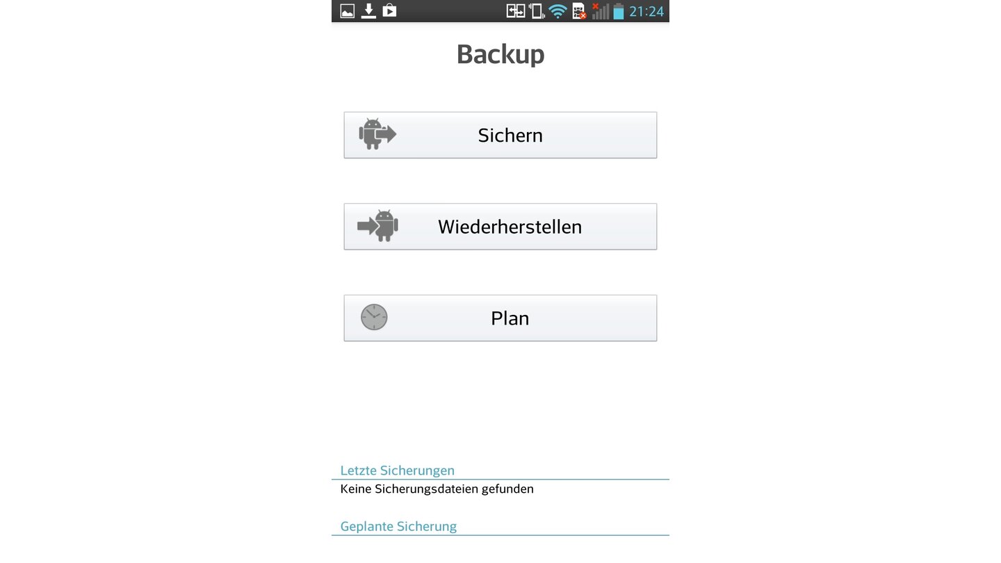 Android auf dem LG Optimus G