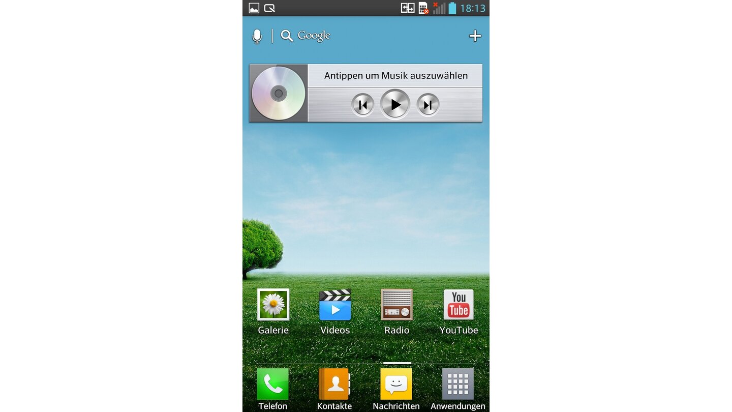 Android auf dem LG Optimus G