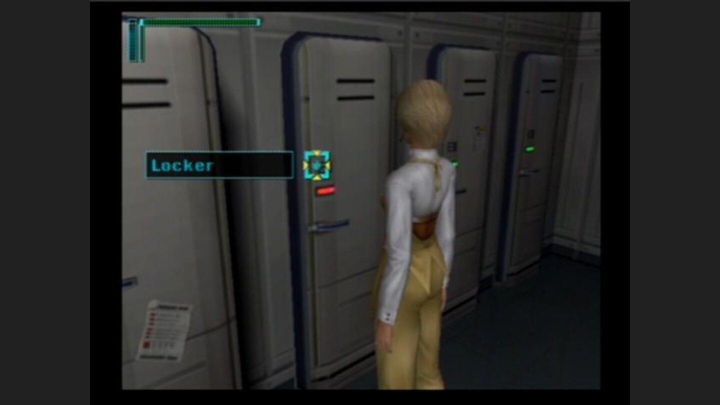 Only you can unlock the locker, and only Rio can open it, it other words, you do the technical work, while she does the grunt work