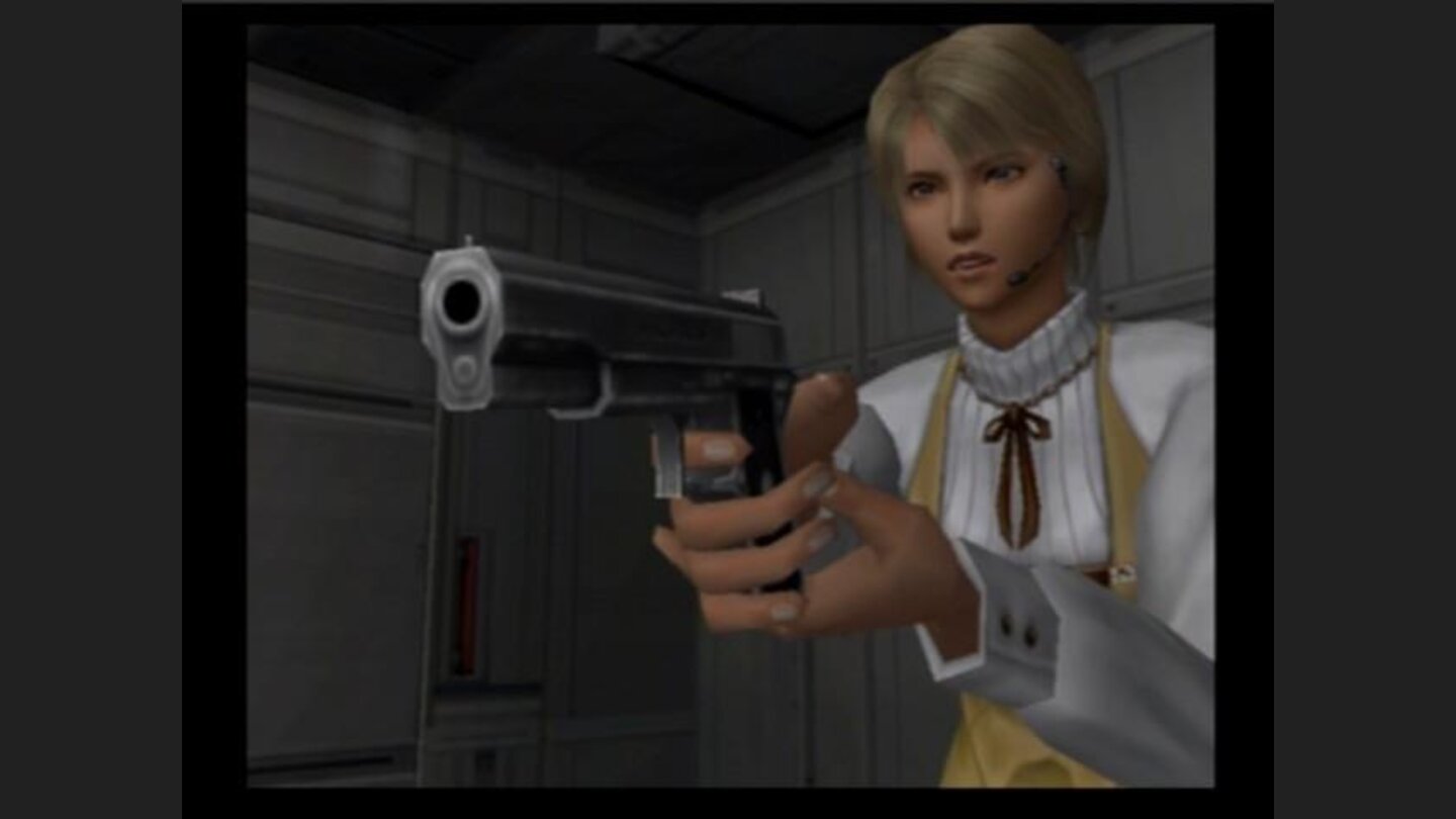 Rio is a simple waitress on this space station, any similarity with Max Payne is purely coincidental