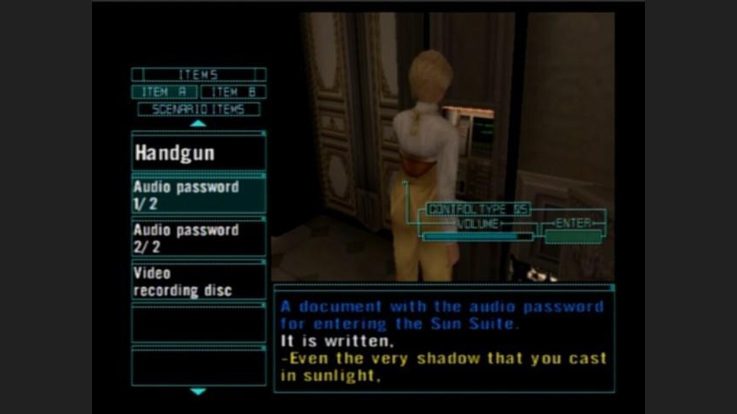 To enter the honeymoon suit, both you and Rio must speak the password at the same time