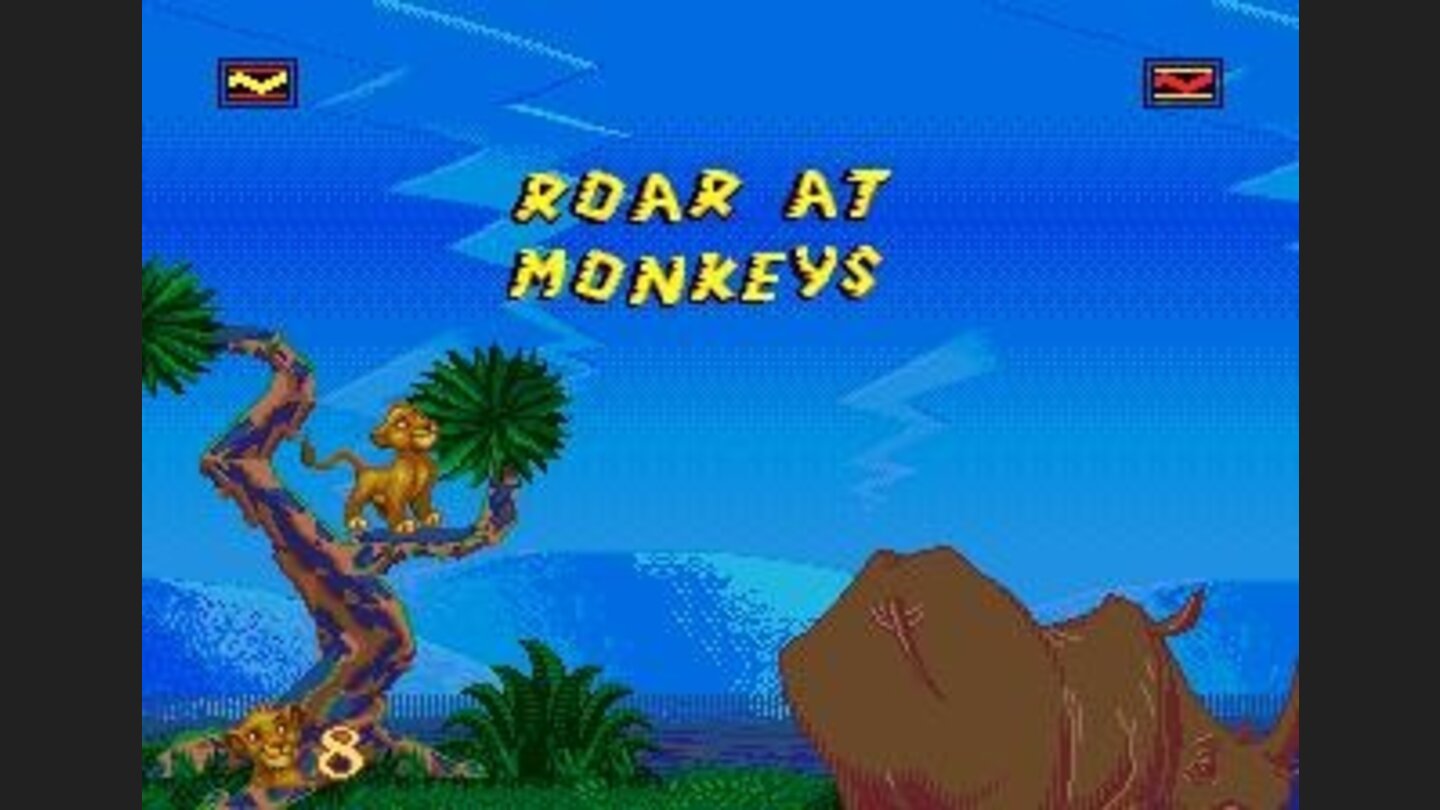 Roar At Monkeys - a hilarious level