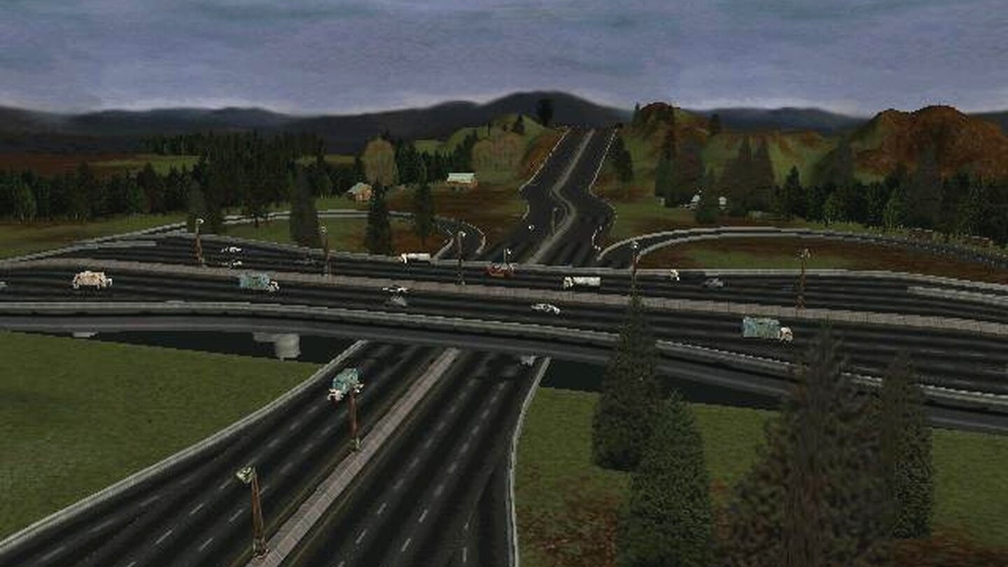 Loose CannonÜber das Autobahnnetz sollte man von Stadt zu Stadt gelangen.