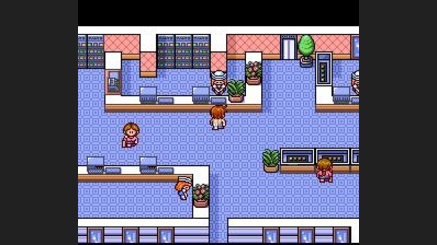 In an office. Lots of girls here, too...