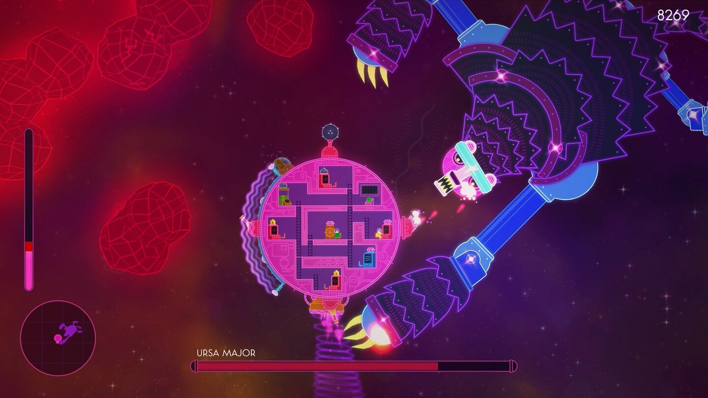 Lovers in a Dangerous Spacetime