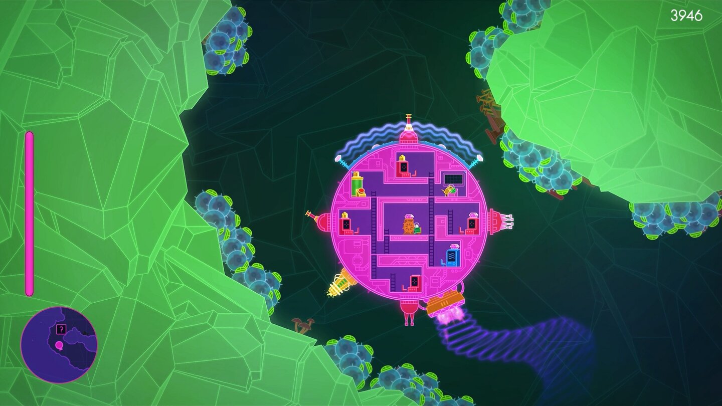 Lovers in a Dangerous Spacetime