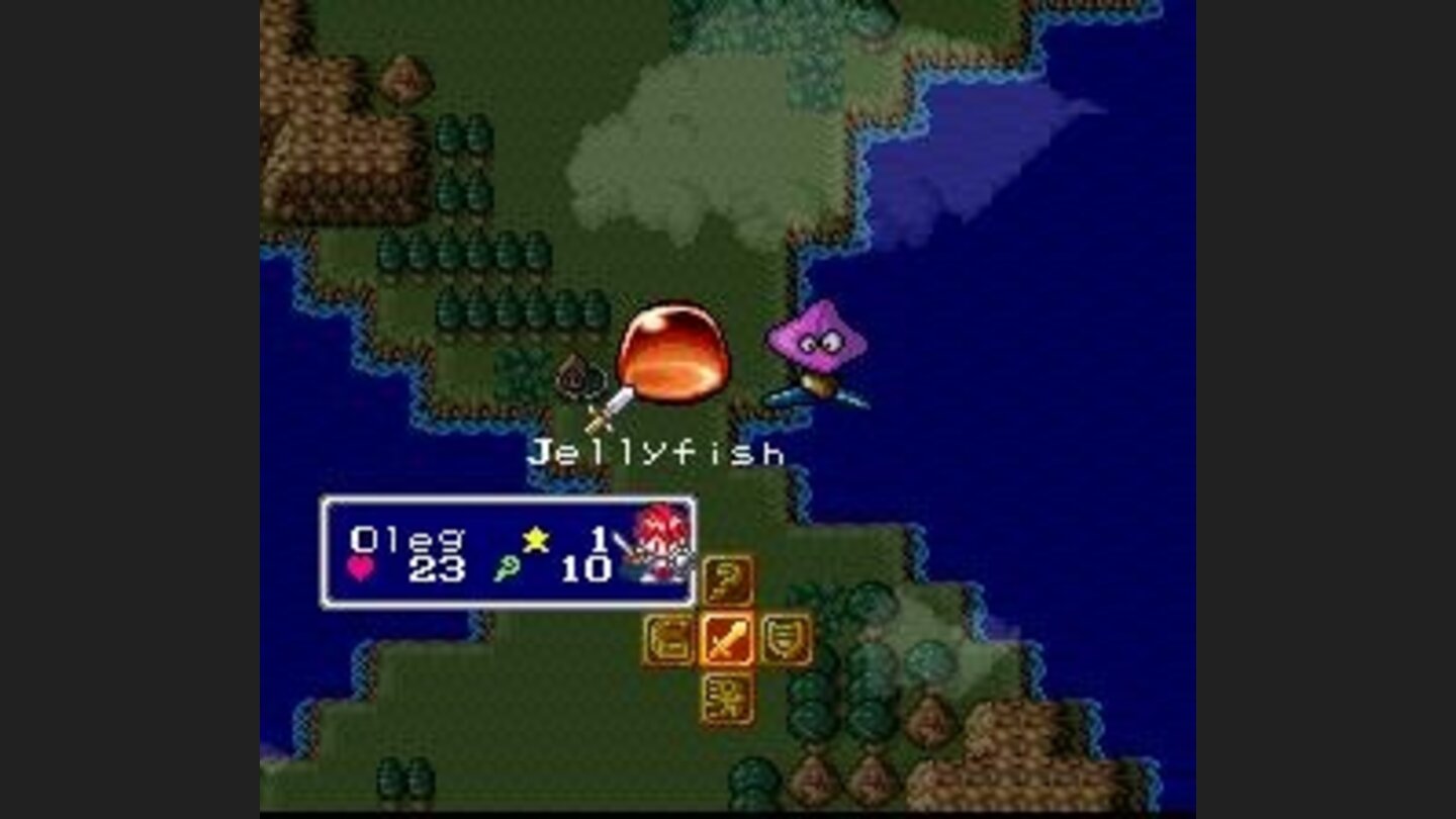 Being weak and fighting weak enemies...