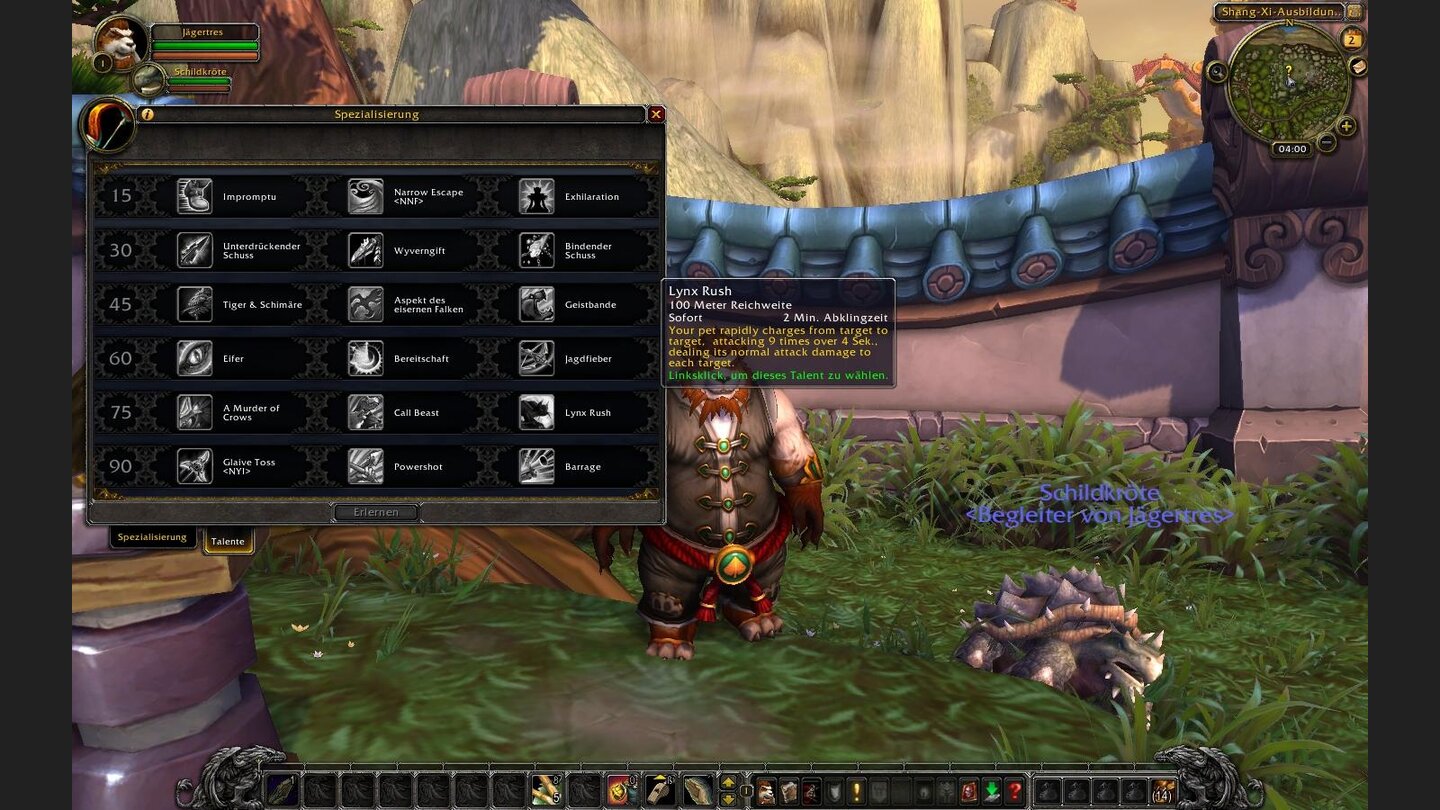 Lynx Rush - Das Tier springt zwischen Zielen hin und her und schadet ihnen.