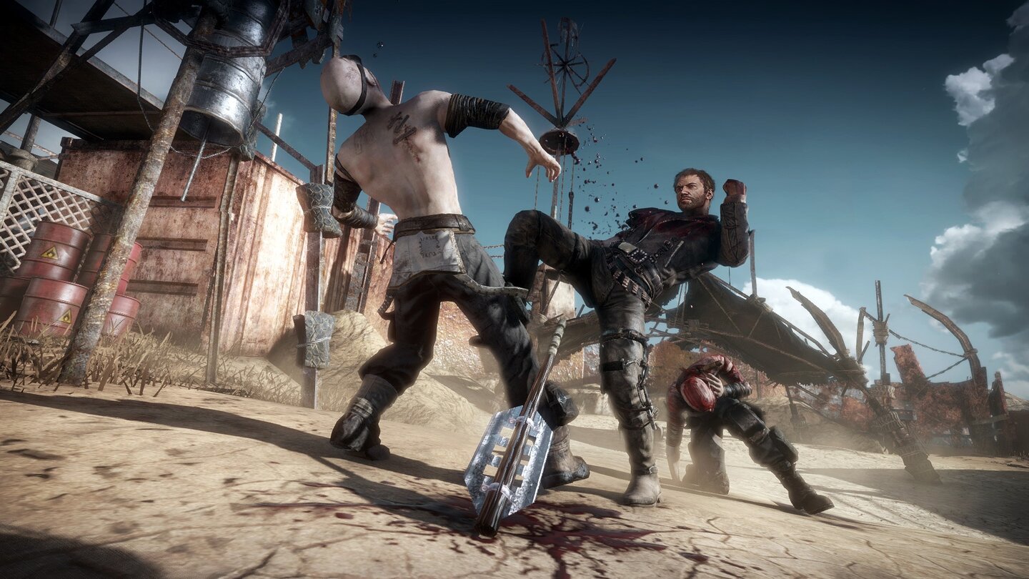 Mad MaxDas postapokalyptische australische Ödland der Mad-Max-Filme wird von brutalen Banditen bevölkert und stand damit für die Fallout-Reihe Pate.