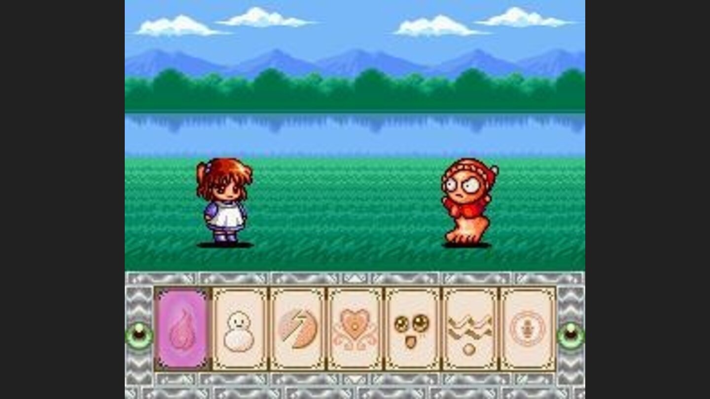 Boss battle. Choosing a magic