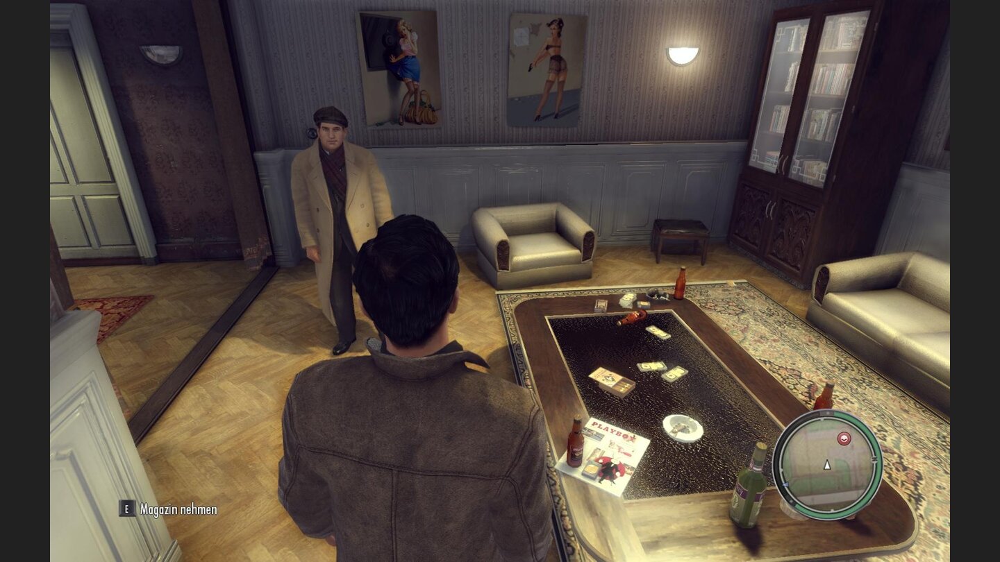 Trautes Heim... Auf dem Wohnzimmertisch finden Sie den ersten Playboy im Spiel. Insgesamt können Sie 50 Exemplare des Herrenmagazins in Mafia 2 einsammeln.